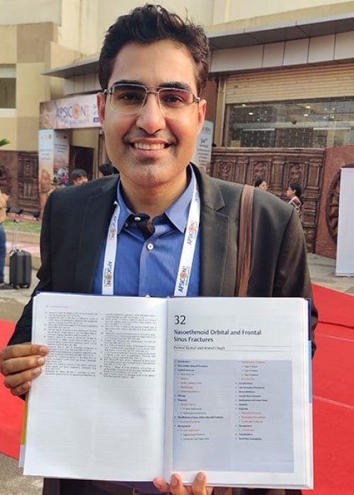Author in acclaimed Textbook of Plastic Surgery