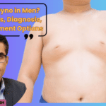 Dr. Anmol Chugh explaining gynecomastia symptoms, diagnosis, and treatment options for men