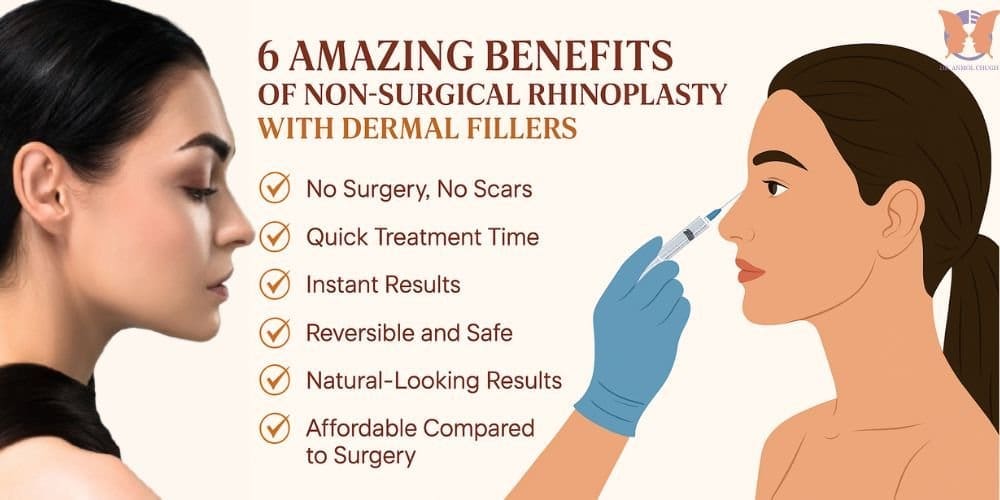 6 Amazing Benefits of Non-Surgical Rhinoplasty with Fillers