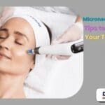 Microneedling treatment in India – woman receiving skin rejuvenation procedure with dermapen