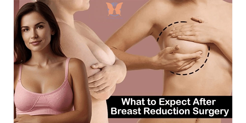 6 weeks breast reduction results