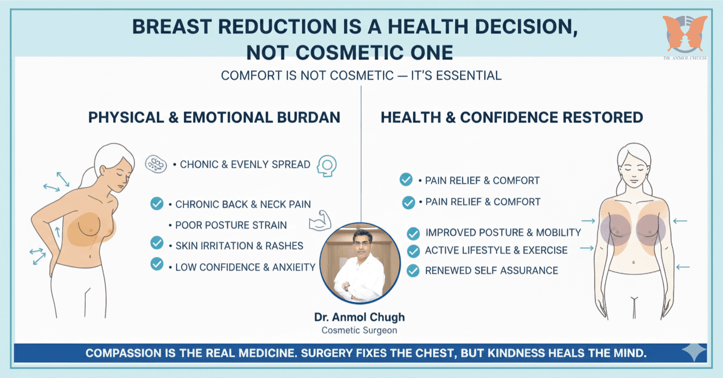 Breast Reduction Is a Health Decision, Not a Cosmetic One