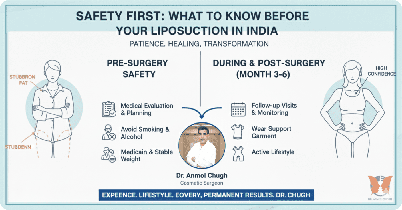 Safety First: What to Know Before Your Liposuction in India