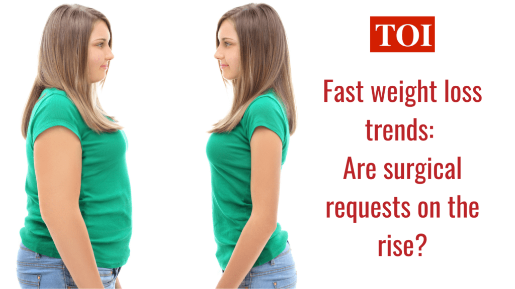 Fast weight loss trends: Are Surgical requests on this risk